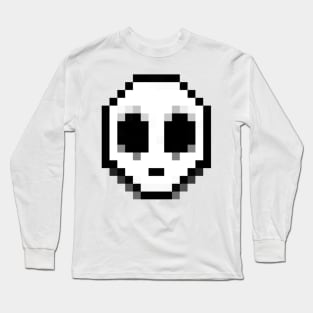 8-Bit Alien Long Sleeve T-Shirt